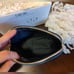 NWOT Christian Dior Dark Blue Velvet Cosmetic Pouch w/ Goodies