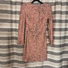 Love & Lemonade Pink Sequin Dress Size Large