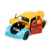 Sesame Street Oscar The Grouch Figure & 1959 Volkswagen Beetle Diecast Car Set