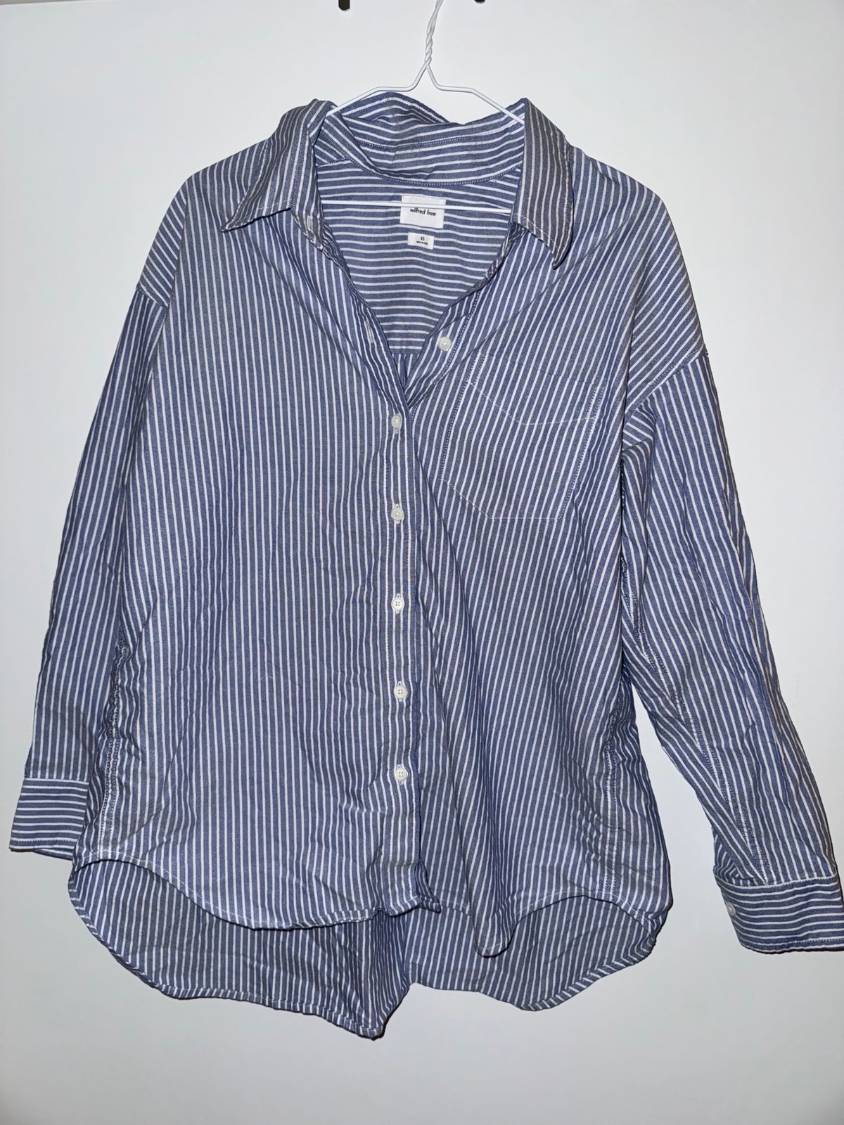 Aritzia Wilfred Relaxed Oxford Shirt