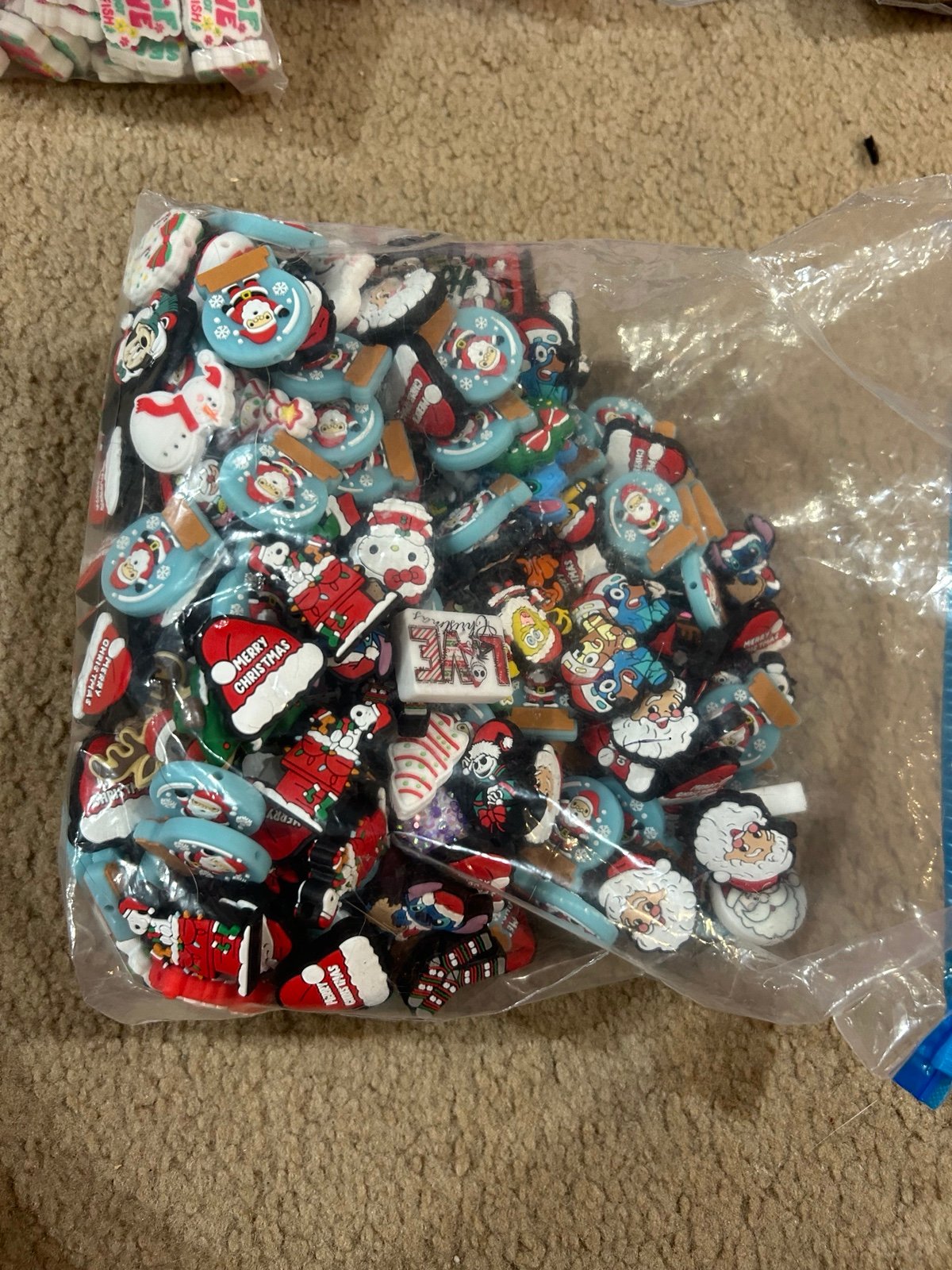New lot of 50pcs Christmas focal beads