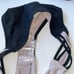L*Space Womens Sz XS Black & Lilac Triangle Bikini Set