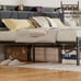 King Bed Frame with Headboard and LED Light