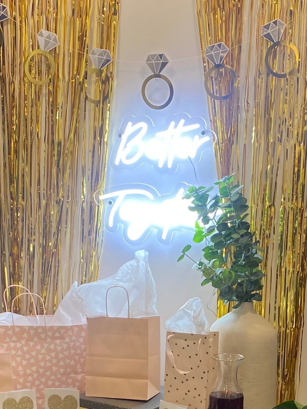 “Better Together” Neon sign