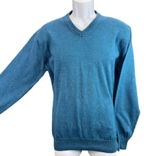 Tricot Denim Sweater Men Size Medium Blue