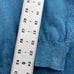 Tricot Denim Sweater Men Size Medium Blue