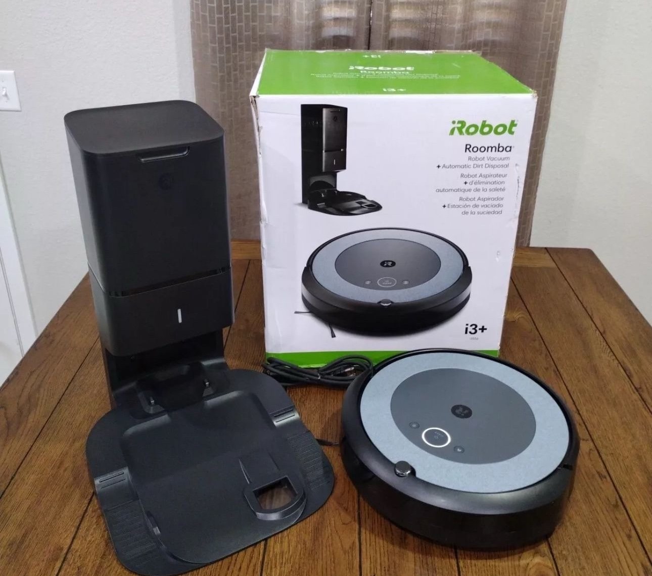iRobot Roomba i3 plus robot vacuum