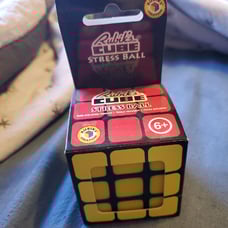 rubiks cube stress ball