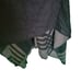 BB Dakota Black Grey Reversible Soft Knit Formal Poncho Shawl Womens Sweater OS