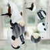 3 Pcs Fall Gnome Autumn Tomte Farmhouse Coffee Gnomes Faceless Plush Dolls Sets