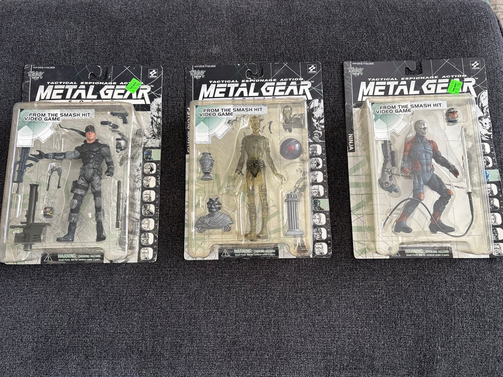 McFarlane Toys Metal Gear Solid Figure Lot