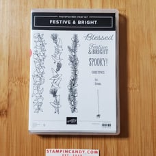 Stampin Up - Festive & Bright with Festive Finishes Dies