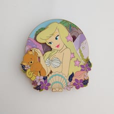 Disney Fantasy Pin - Mermaid Moments - Peter Pan Neverland Mermaid Teddy Bear