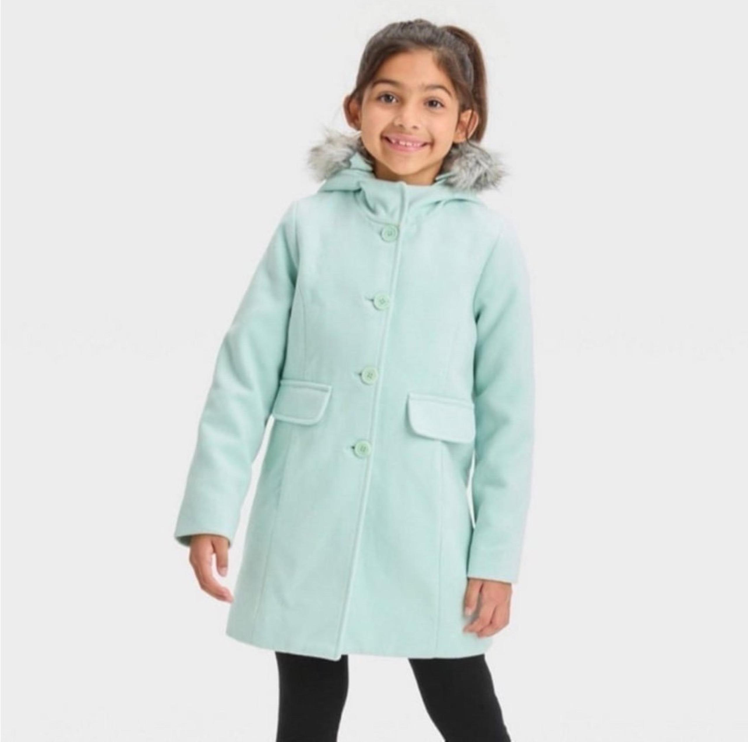 NWOT Beautiful Fall Classic Peacoat size xxl  Girls / Women  W/Detacable Collar