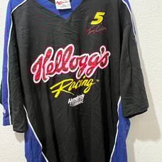 Vtg Terry Labonte Shirt M Kellogg's Racing #5 Nascar Hendricks Motorsports Tee
