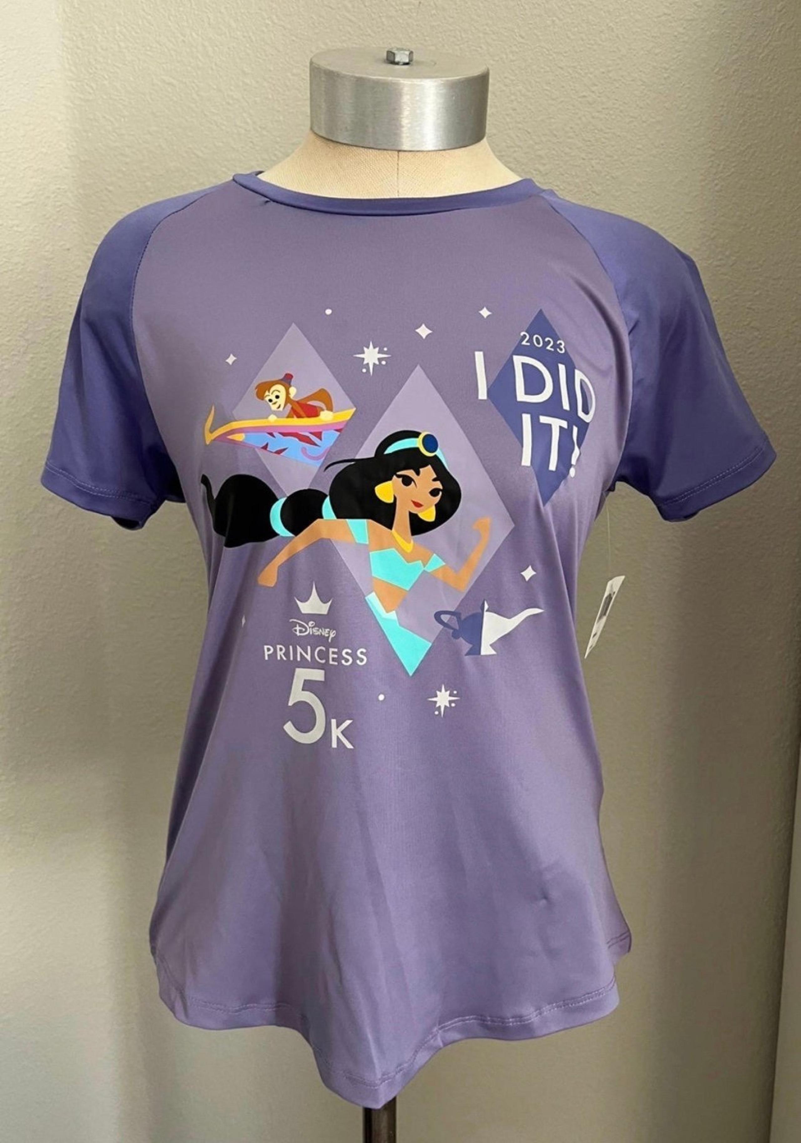 RunDisney 2023 Princess Half Marathon Weekend Jasmine 5k Shirt