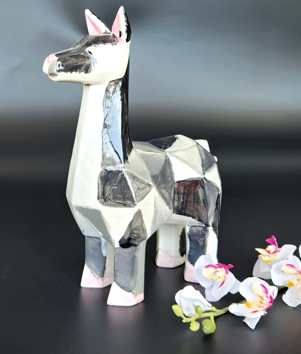 Vintage - Mayco CO - Handmade & Hand-Painted - Horse Figurine- 9.5 Long