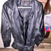 Phase Two vintage Women’s Black Leather Jacket With Belt Size 4