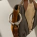 orYANY Lian pebbled leather satchel zipped shoulder bag