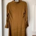 NWT Anthropologie Pilcro Long-Sleeve Silky Mini Dress in Brown, Size 2