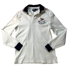 Vintage 90s Polo Ralph Lauren RYC SNIPE 5-30 RLYC Yacht Club Small Rugby Y2K