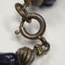 Vintage sterling silver sodalite necklace