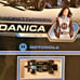 DANICA PATRICK AUTOGRAPH SIGNED 8 x 10 PHOTO 1st INDY WIN SHADOWBOX w CAR MODEL