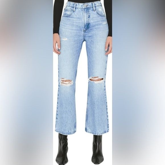 NWT- Frame Denim Le High 'N' Tight Crop Mini Boot- Size 12