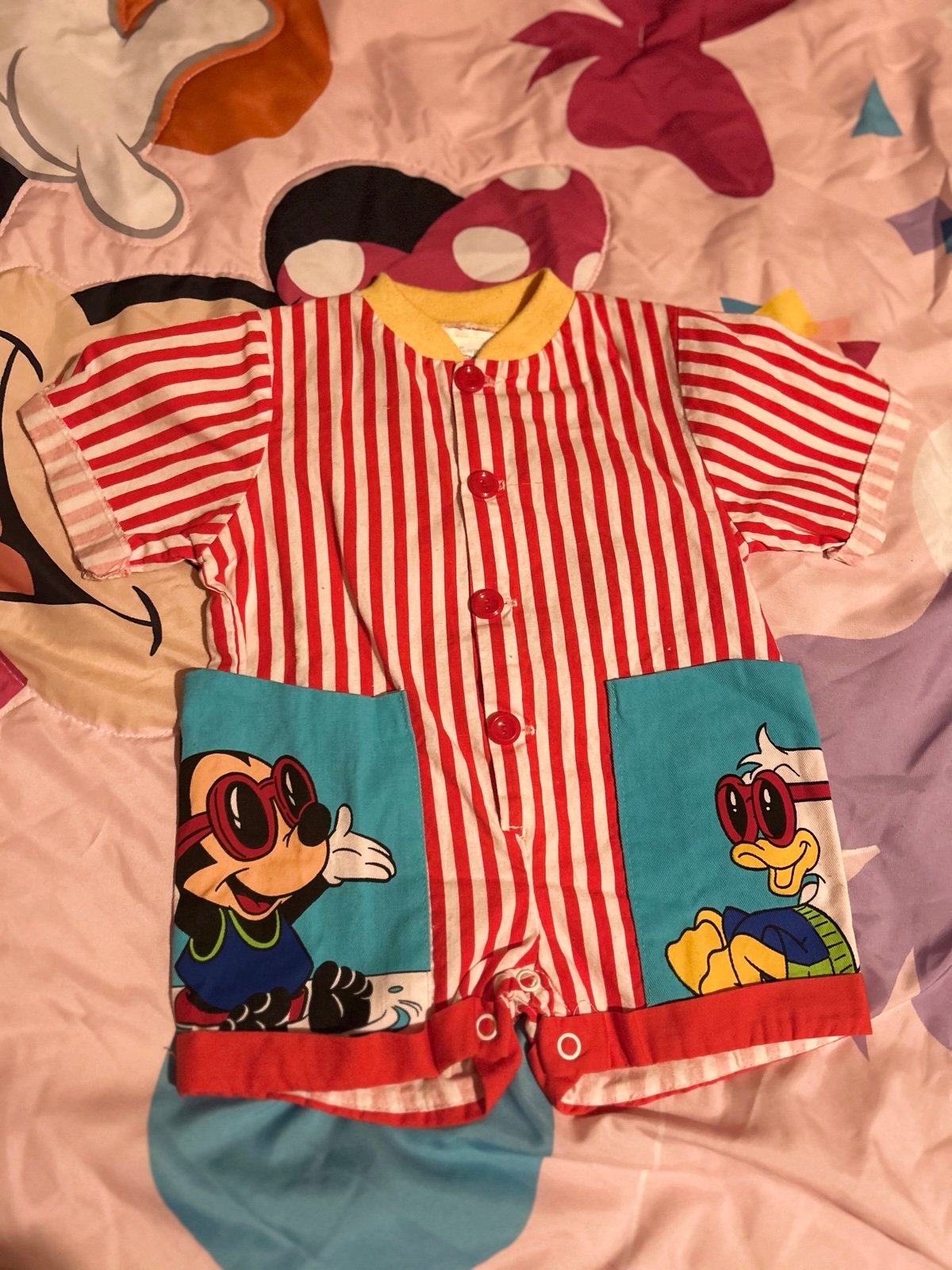 Mickey and Donald romper