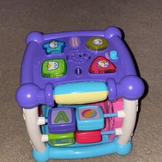 New Busy Learners Activity Cube, Purple