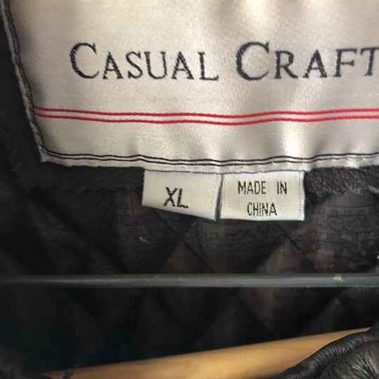 Men’s leather jacket