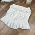 NWT Anthropologie Plus Porridge Sloan Ruffled Top