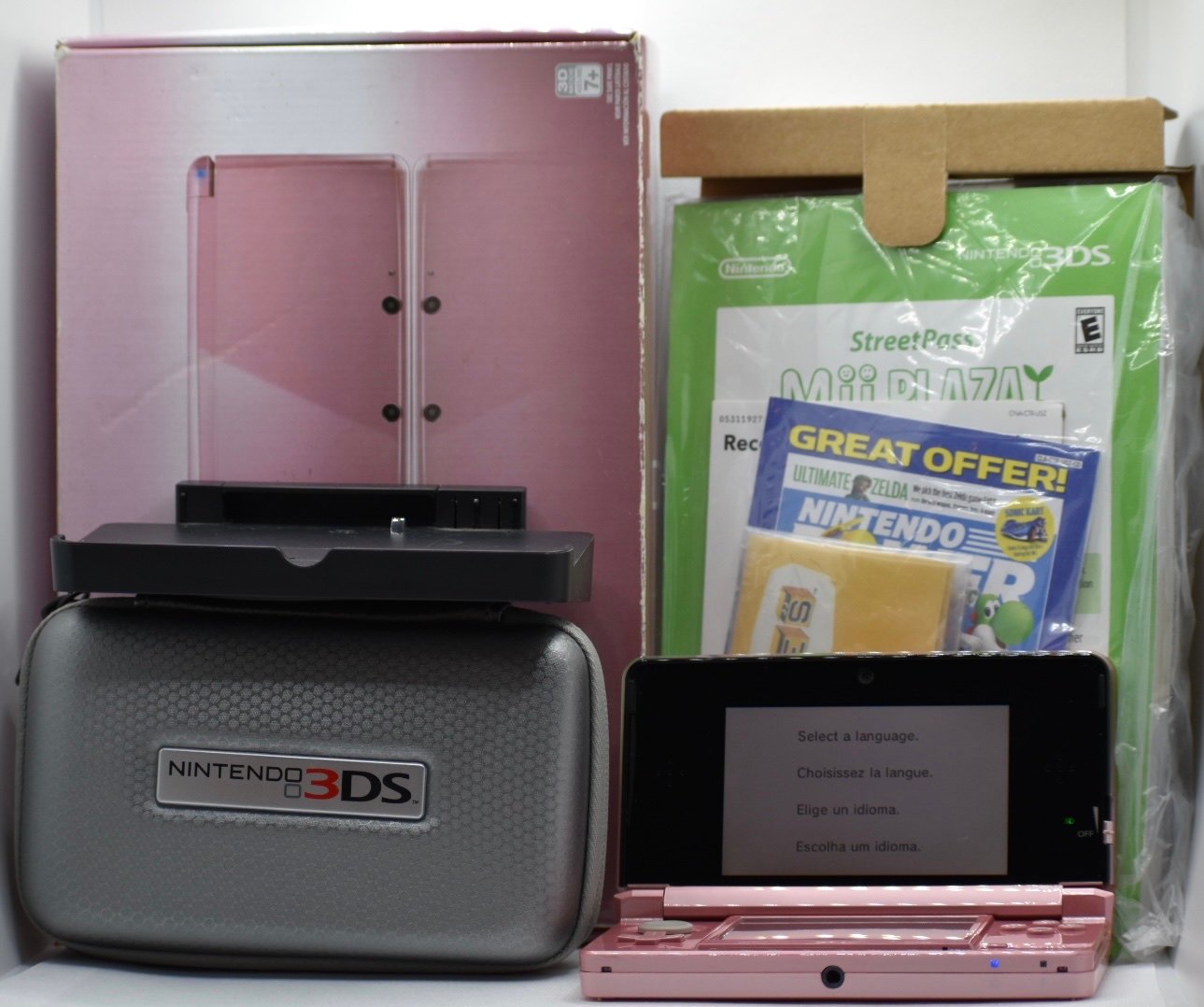 Nintendo 3DS Pink Edition