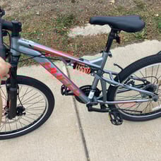 mountain bikes