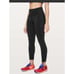 Lululemon Fast & Free 7/8 Tight II *Non-Reflective Nulux 25 Black 6