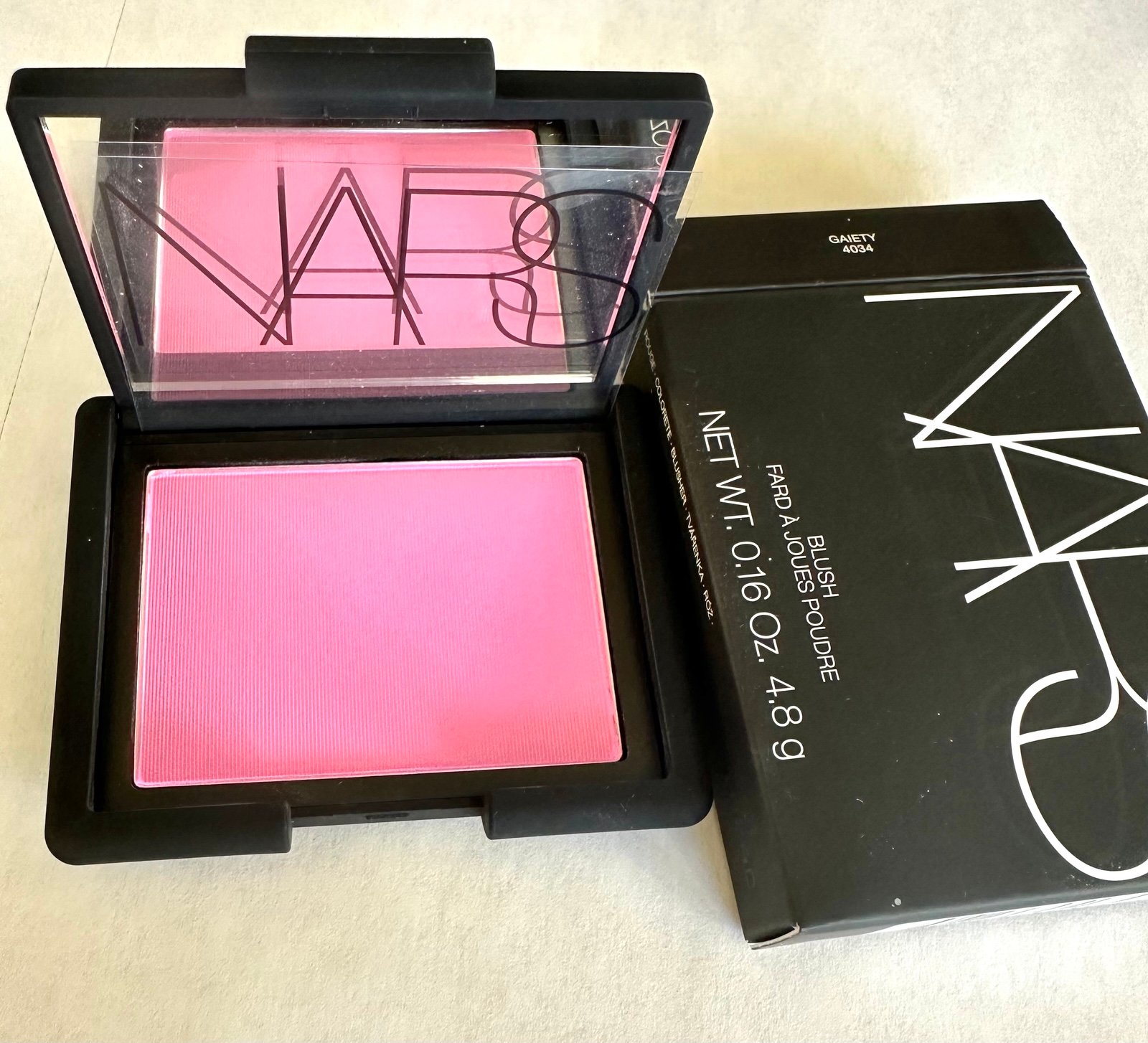 NARS Blush Gaiety NEW In Box Matte Vivid Pink 0.16 oz. / 4.8 g Discontinued