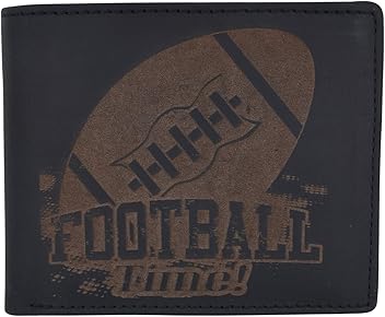 MRDP Football Logo Mens RFID Blocking...
