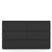 6 Drawer Dresser for Bedroom, Hallway - Black