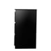 6 Drawer Dresser for Bedroom, Hallway - Black