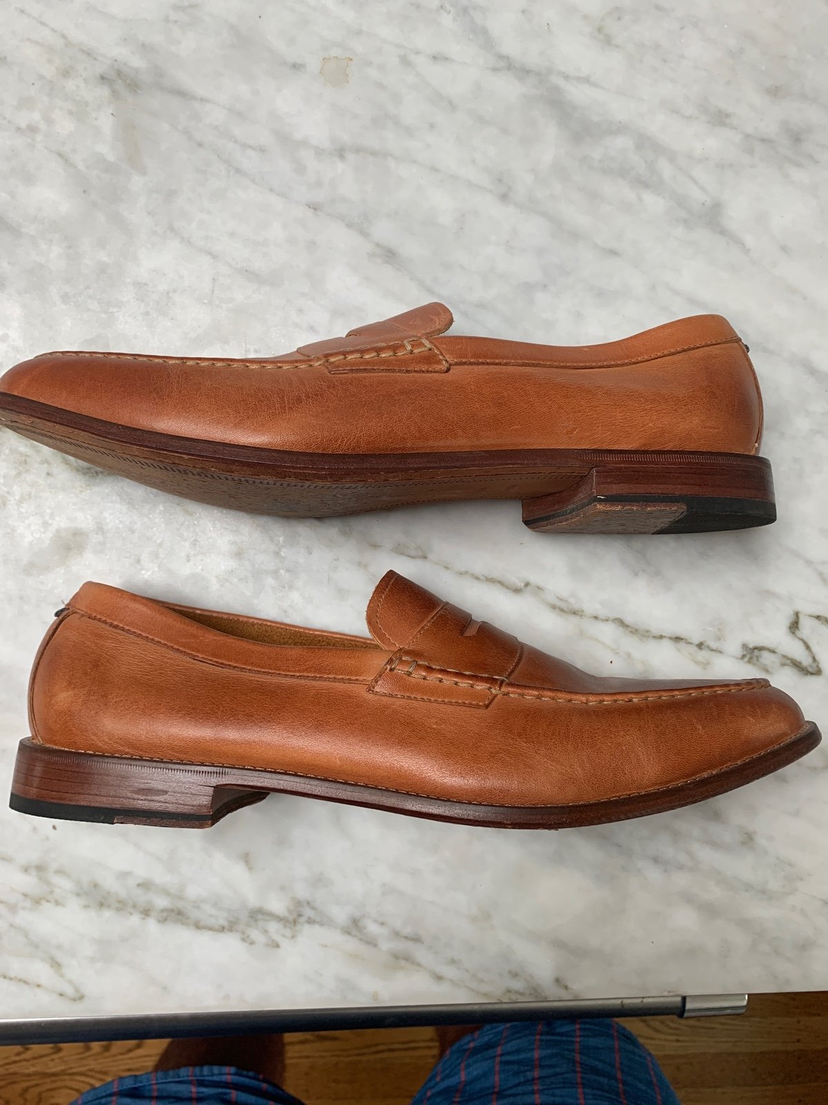 Cole Haan & Todd Snyder Mens Willet Penny Loafer Shoes Size 13