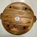 Oversized Carved Wood Tray - Hearth & Hand with Magnolia Brown