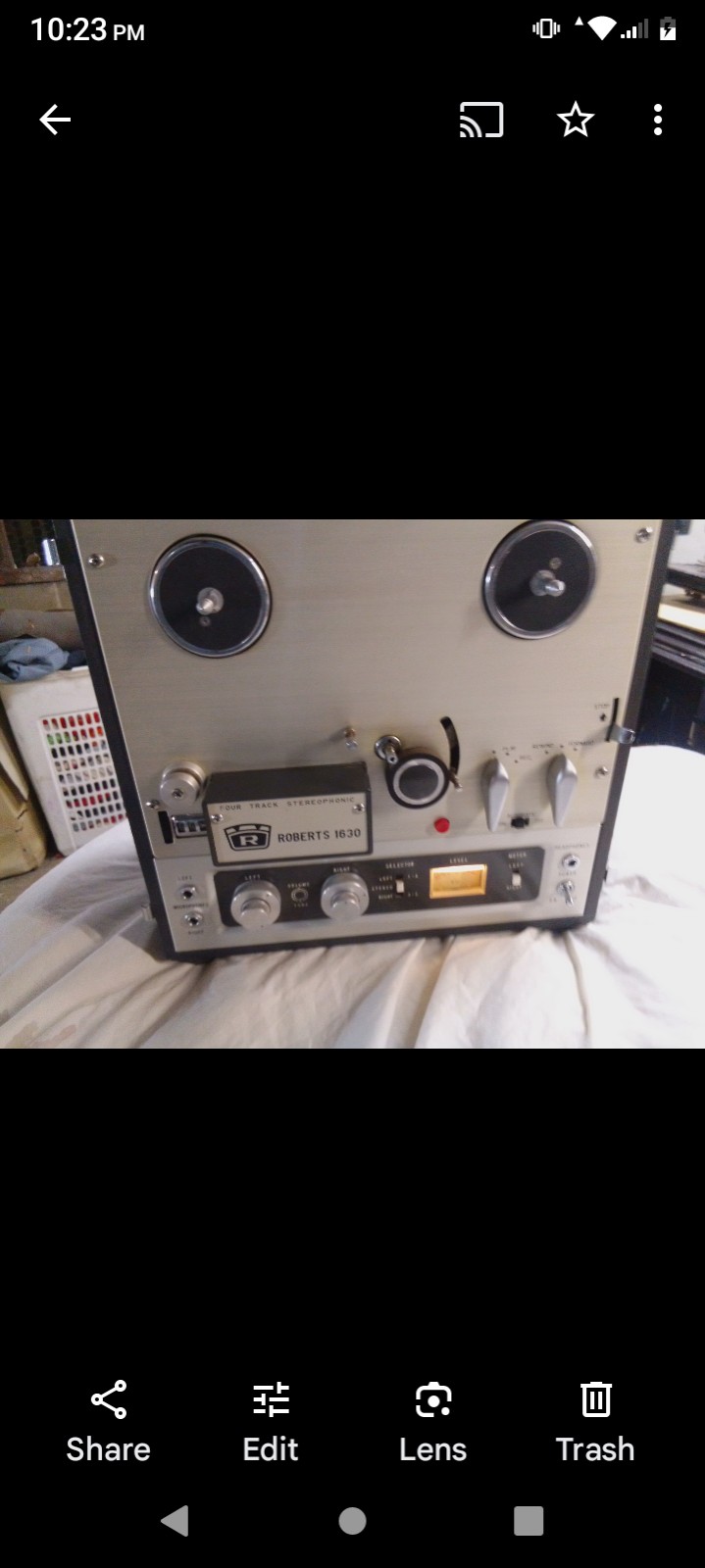 Roberts 1630 reel-to-reel tape recorder. Excellent Condition