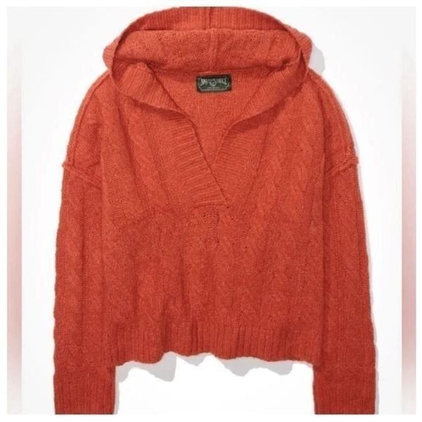American Eagle Sweater Oversized Knit Pullover Size