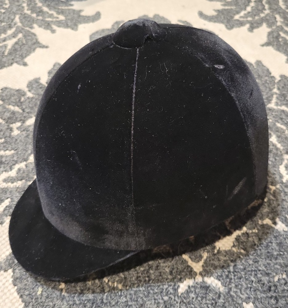 Black Velvet International Riding Helmet