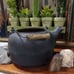 Vintage tea kettle flower pot
