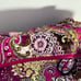 Vera Bradley weekender bag medium h 12 1/2” x w 18” x d 8 1/2” Pink paisley