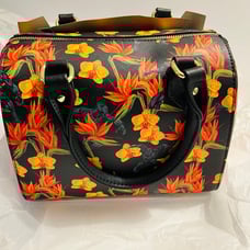 Loungefly Black Panther Paradise Flowers Crossbody and Wallet
