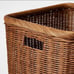 Vintage French Basket Cube - Threshold with Studio McGee