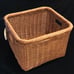 Vintage French Basket Cube - Threshold with Studio McGee
