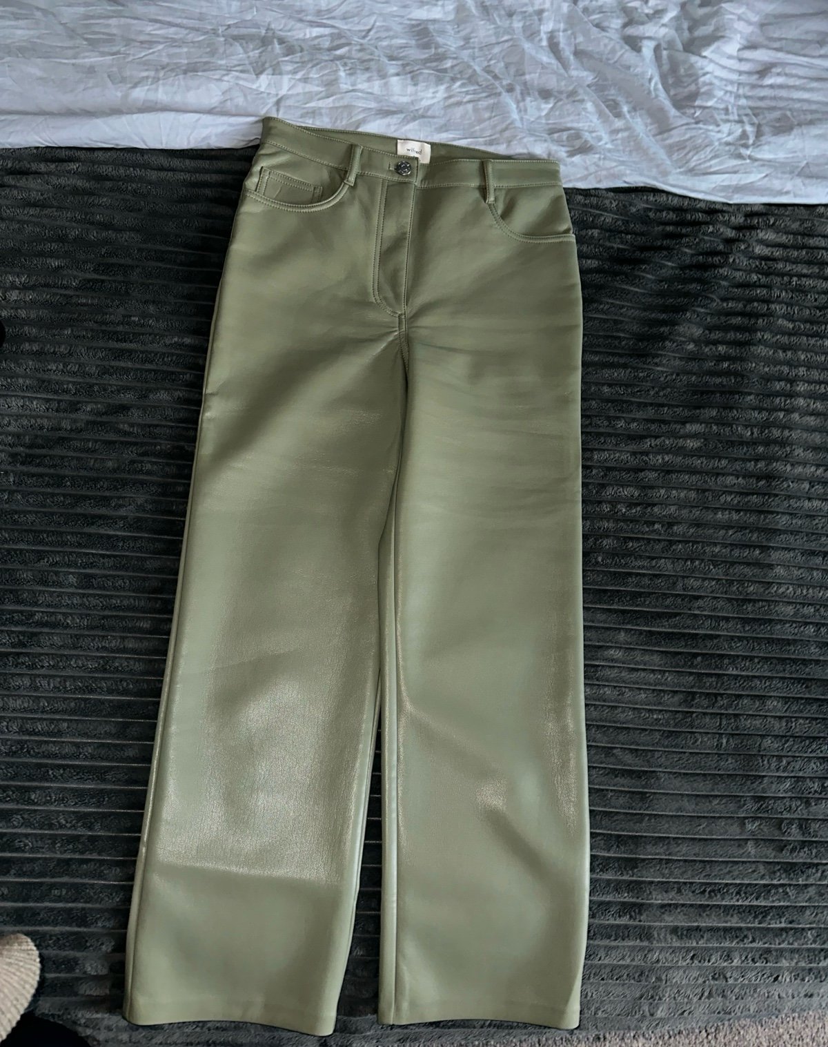 Aritzia faux leather pants